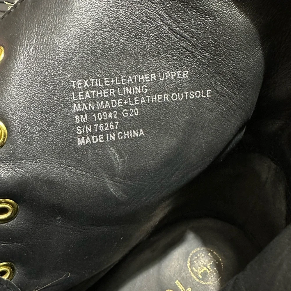 Tory Burch Black and White Women's Boots - Picture 9 of 9